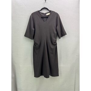 MM Lafleur Charcoal Midi Dress